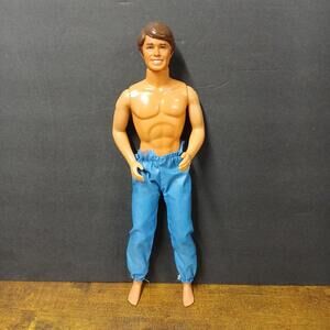 Vintage 1968 Mattel 12" Barbie Ken Doll With Twist & Bend Legs, Taiwan